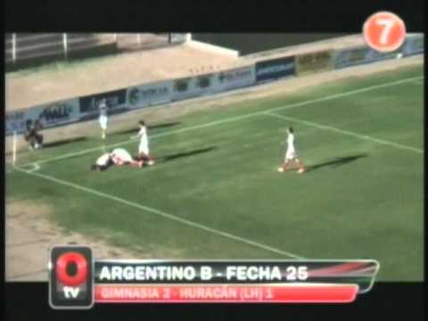 Gimnasia (Mza) 2 - Huracán L.H (Mza) 1 - Fecha 25 - Argentino B