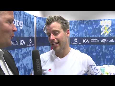 Pontus Farnerud efter matchen