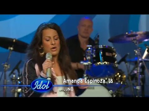 Slutaudition solosång: Amanda Espinoza - Idol Sverige (TV4)