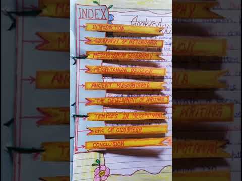 making and unmaking of Mesopotamia project work class 11-history