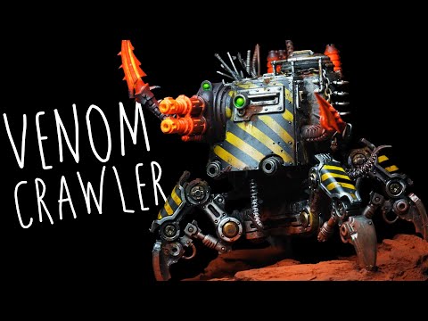 Kitbashing a Custom Iron Warriors Venomcrawler!