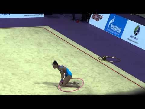 Kiss Boglarka (hoop), Hungary. Международный турнир юниорок, г.Москва 2014