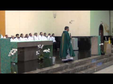 Dia 15/02/2015 - Homilia do Pe. Silvio César - Paróquia Sagrada Família.