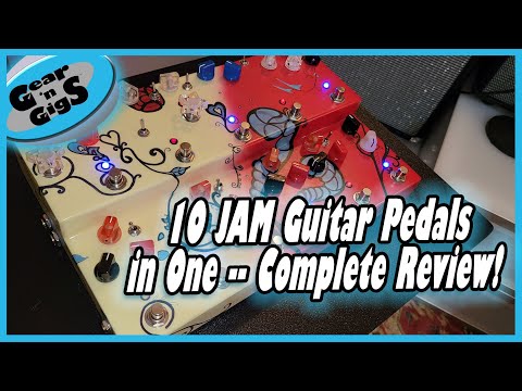 Who Needs a Pedalboard? We Review a JAM Multipedal from their Custom Shop!