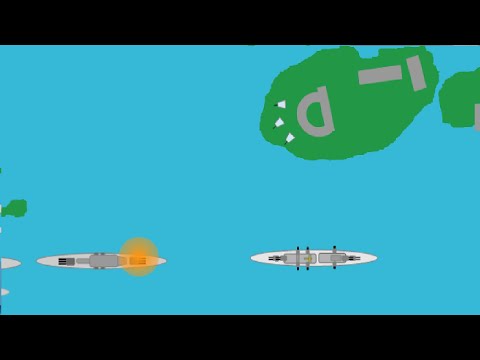 The sinking of Blücher   ( 1940 )  Animation