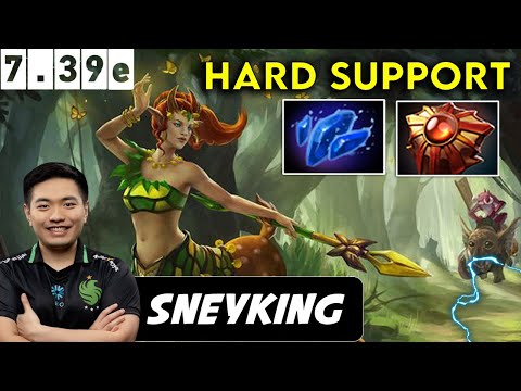 Sneyking Enchantress Hard Support - Dota 2 Patch 7.39e Pro Player Full Gameplay