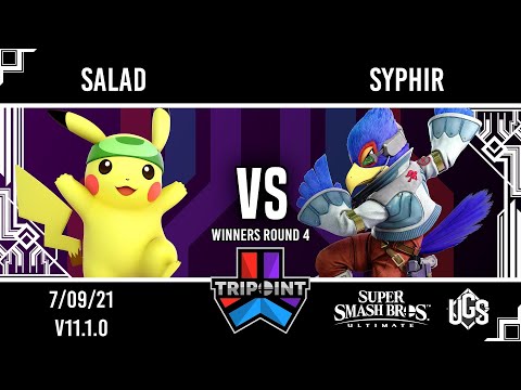Tripoint Smash 104 - Winners Round 4 - Salad(Pikachu) Vs. Syphir(Falco)