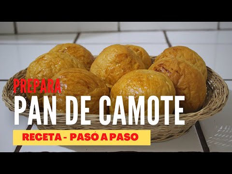 Receta PAN DE CAMOTE