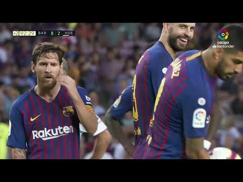 Lionel Messi vs SD Huesca 2018-19 Home HD 1080i by PapiLionel