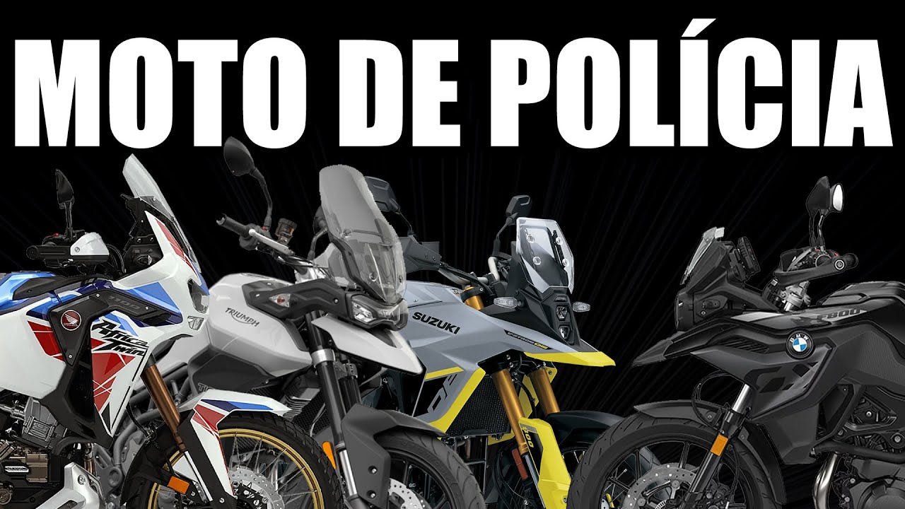 Africa Twin 1100, Tiger 900, BMW F800 na Polícia Militar e Forças de Segurança - Minha Opinião