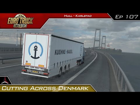 Cutting Across Denmark | Euro Truck Simulator 2 - Promods 2.60 | #107