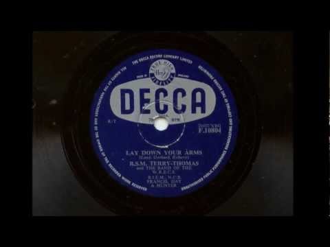 RSM Terry-Thomas 'Lay Down Your Arms' 78 rpm