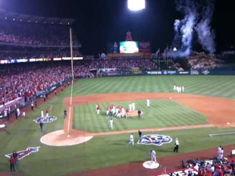 Angels v Yankees - Game 5 in Anaheim