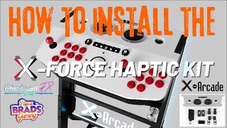 How to Install X Arcade X Force Haptics Kit Arcade2TVXR VR Tankstick