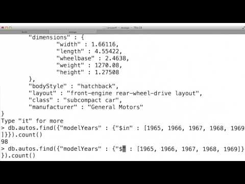Intro Data Wrangling with MongoDB
