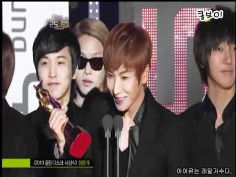 101209 GDA - Super Junior - Asia popularity award