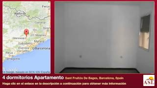 preview picture of video '4 dormitorios Apartamento se Vende en Sant Fruitós De Bages, Barcelona, Spain'