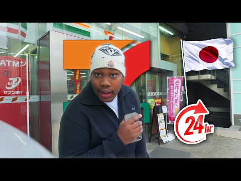 I Survived Eating ONLY At 7-Eleven in Japan for 24 Hours…