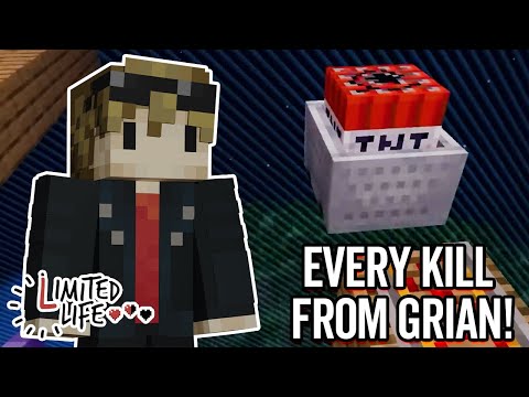 All Grian's Kills from Limited Life