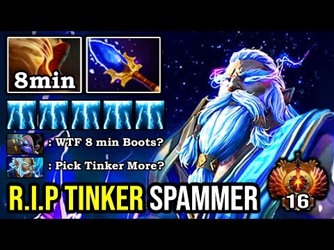 HOW TO 100% DELETE PRO TINKER SPAMMER First Item 8Min Boots Global Ganker 8500 MMR Zeus DotA 2