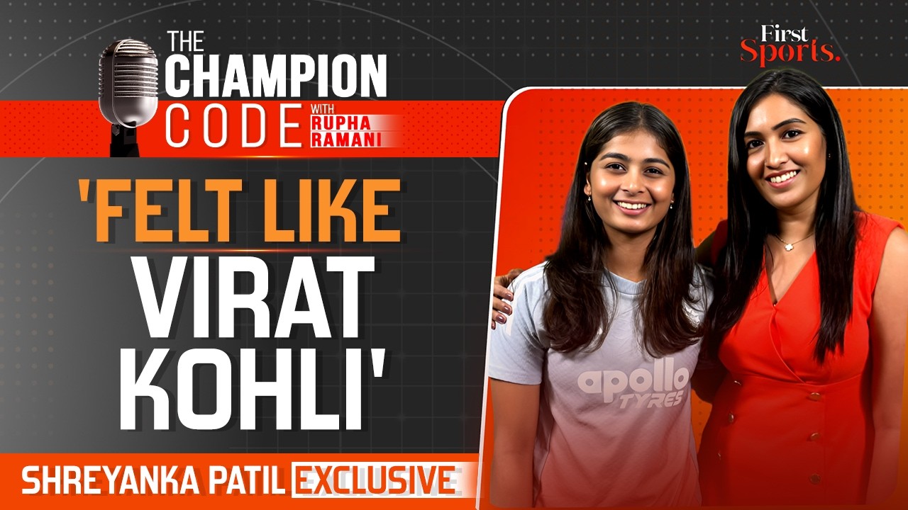 Shreyanka Patil: Manifestation, India, RCB Fame & WC Dream | The Champion Code With Rupha Ramani