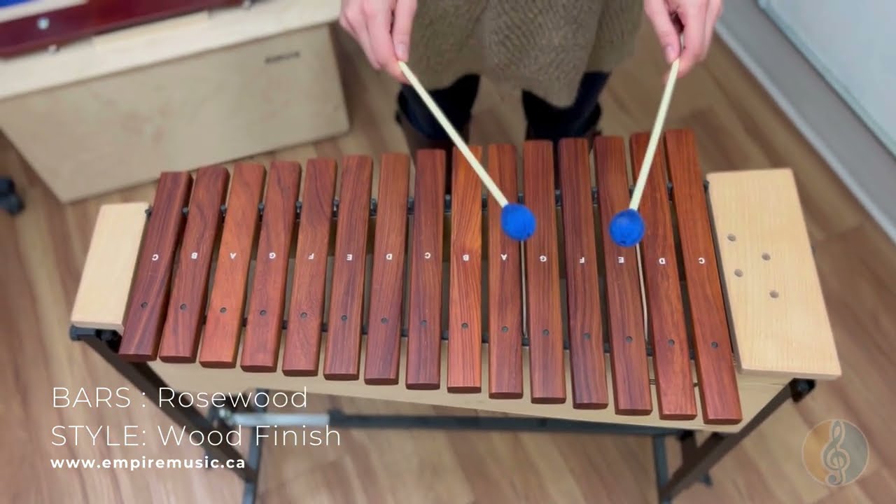 EMUS Alto Xylophone | Classic Woodgrain Finish, Rosewood Bars