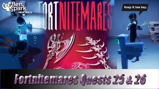 Dance with Characters & Buy Prop Disguises - Fortnitemares 2022 Quests 25 & 26 - Fortnite C3 S4