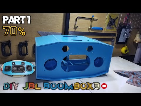 DIY JBL Boombox 3 with PVC pipe. How to make a Bluetooth Speaker at home.