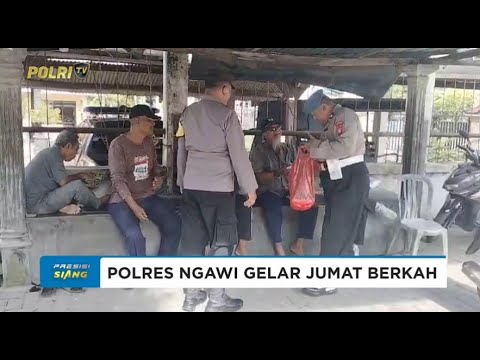 PROGRAM JUMAT BERKAH POLRES NGAWI