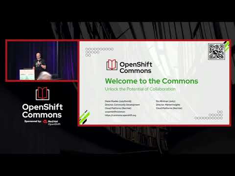 Welcome to the Commons: Unlock the Potential of Collaboration Stu Miniman & Diane Mueller  (Red Hat)