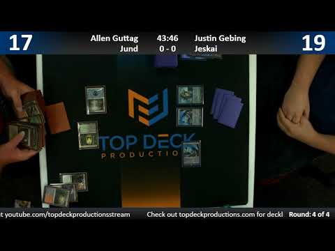 Modern League w/ Commentary 10/9/18 - Allen Guttag (Jund) vs. Justin Gebing (Jeskai)