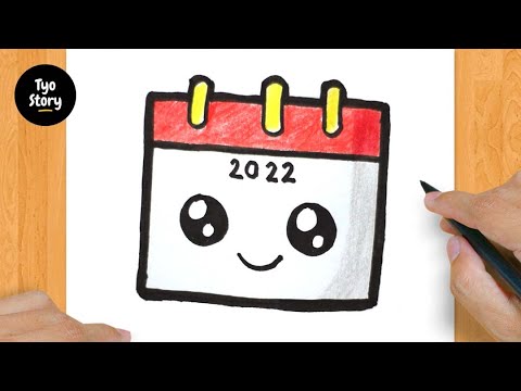 149 How To Draw A Cute Calendar Easy Drawing Tutorial