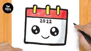 #149 How to Draw a Cute Calendar - Easy Drawing Tutorial