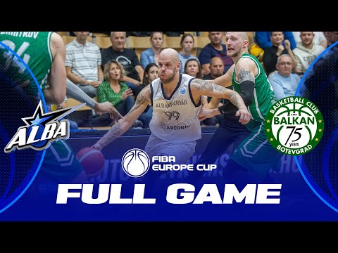 Arconic-Alba Fehervar v Balkan Botevgrad | Full Basketball Game | FIBA Europe Cup 2023-24