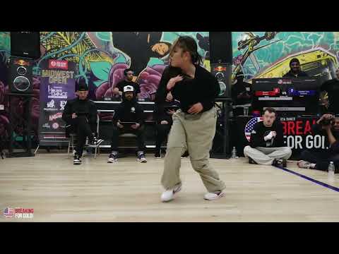 Mama Vs Pebblz Luv - B-Girl Top 16 - Midwest Open 2023 -  Breaking For Gold USA