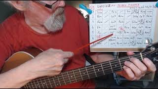 LUCILLE DE MICHEL JONAZ .   tuto guitare