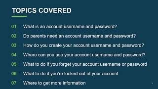 Creating and using your account username and password (FSA ID): An Overview