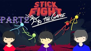 自殺志願者多数な【Stick Fight: The Game】#2