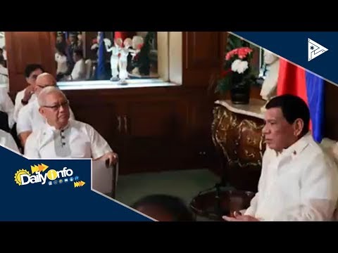 Pres. #Duterte, sinermunan ang mga opisyal ng MWSS