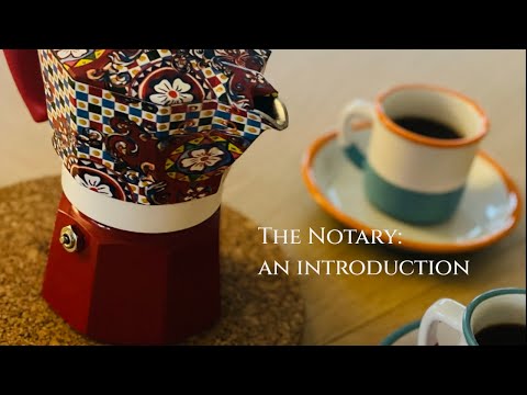 The Italian notary: an introduction