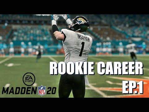 MADDEN NFL 20! - ROOKIE CAREER MODE ep.1 NRL TO NFL