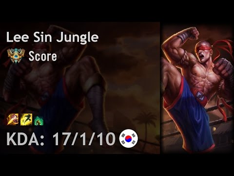 Lee Sin Jungle vs Gragas - Score - KR Challenger Patch 6.21