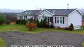 preview picture of video 'Cooperstown Weekly Vacation Rental - video tour of Buena Vista House'