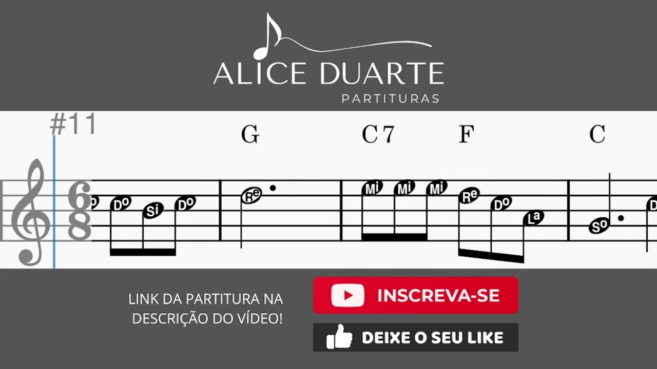 Chuvas de Bênçãos (Hino) | Tutorial | Aprenda a tocar com Partitura Facilitada + Playback