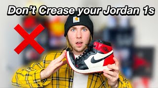 How to Prevent Creases on Jordan 1