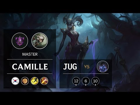 Camille Jungle vs Sylas - KR Master Patch 9.17
