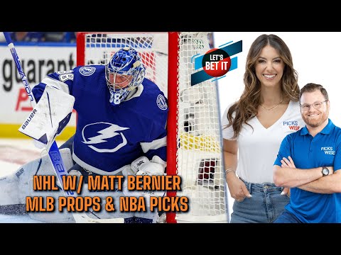 Let's Bet It: June 14th - NHL w/ Matt Bernier, MLB Props, & NBA Morning Radar