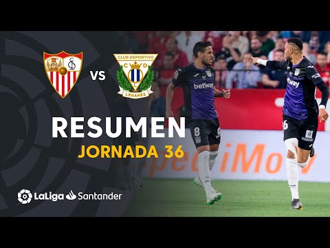 Highlights Sevilla FC vs CD Leganés (0-3)