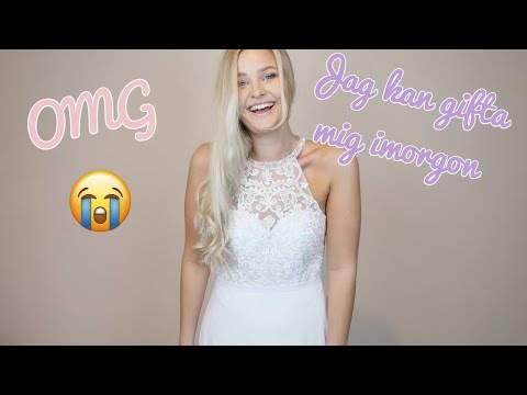 💜Testar klänningar från JJsHOUSE & hittar min bröllopsklänning!!!😭💜