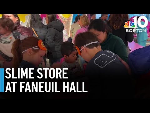 Fun for kids! Viral slime store opens at Faneuil Hall